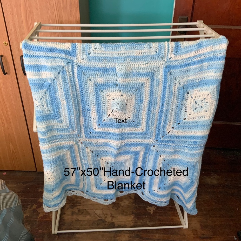 Beautiful Hand Crocheted Afghan